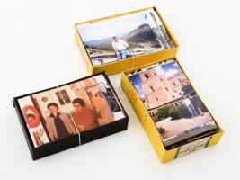 Vegyes fotó tétel (utazás, rendezvények, családi képek, stb.), 3 dobozban összesen kb. 300 db fotó, vegyes méretben és állapotban