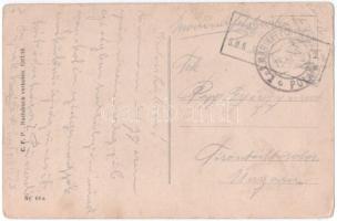 Vergnügung an Bord. C.F.P. / időtöltés a hajón, teke / Tutti nove / Navy mariners playing bowling (E...