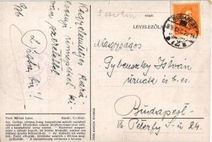 1936 Szent György vértanú-lovag, a cserkészek védőszentje. Cordiale kiadása. Barcza nyomda / Hungari...