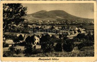 1943 Abaújszántó, látkép, vasútállomás. Forgács Lajos kiadása (EK)