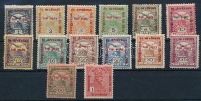 1915 14 klf érték a Hadisegély II. sorból