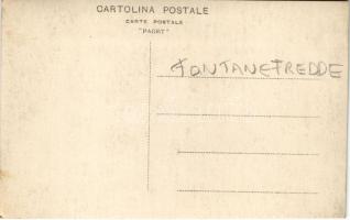 Fontanefredde, Kaltenbrunn (Südtirol); Pension, Restaurant Belvedere / hotel, restaurant, locomotive...