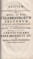 [Padányi Biró Márton]: 
[Compendiosa genuina et sincera relatio auctorum generalis canonicae visita...