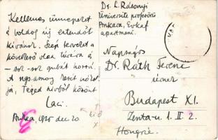 1935 Ankara, Angora; Hakimiyyeti Milliye Meydani / national square in winter, automobiles, autobus, ...