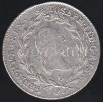 Ausztria/magyar verdejel 1783B 20Kr Ag II.József T:2-/3 kis ph.