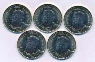 2024. 200Ft bimetál "Batthyány Lajos" (5x) T:UNC,AU