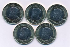 2024. 200Ft bimetál "Batthyány Lajos" (5x) T:UNC,AU