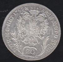 Ausztria/magyar verdejel 1785B 20Kr Ag II.József T:2/2-