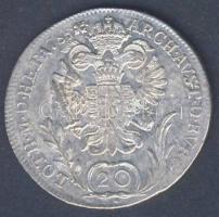 Ausztria/magyar verdejel 1785B 20Kr Ag II.József T:2/2-