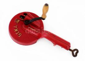 GEKA német retro vas konyhai babszeletelő, m: 28 cm