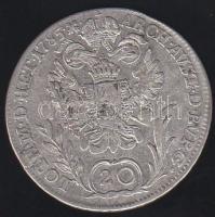 Ausztria/magyar verdejel 1785B 20Kr Ag II.József T:2-/3