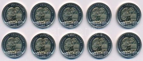 2022. 100Ft bimetál "Pénzmúzeum" (10x) T:UNC,AU