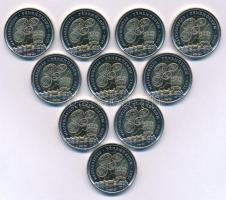 2022. 100Ft bimetál "Pénzmúzeum" (10x) T:UNC,AU