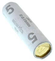 2021. 5Ft "75 éves a Forint - F betű" (50x) Magyar Posta rolniban T:UNC