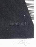 Szász Endre (1926-2003): Szürrealista torzó. Szitanyomat, papír, jelzett, 43/100 számozással. 47x67 ...