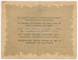 1848. 10Ft "Kossuth bankó" "Xd. 1484 60" T:F beszakadások, tűlyuk
Adamo G111