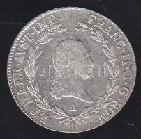 Ausztria 1806A 20Kr Ag II.Ferenc T:2/3+ juszt.