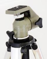 Teleszkópos fotóállvány, tartóban, h. 50 cm