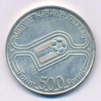 1981. 500Ft Ag "Labdarúgó Világbajnokság 1982" T:BU patina Adamo EM64