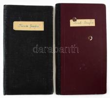 1952-1954 Diákigazolvány és leckekönyv