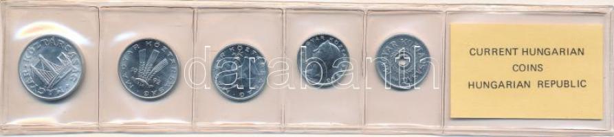 1992. 2f-50f Al (5xklf) fillér forgalmi sor fóliatokban T:UNC
Adamo FO25