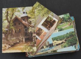 Kb. 100 db MODERN magyar város képeslap / Cca. 100 MODERN Hungarian town-view postcards