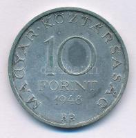 1948. 10Ft Ag "Széchenyi" T:VF patina Adamo EM2