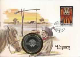 Magyarország 1982. 100Ft Cu-Ni "Labdarúgó világbajnokság 1982" felbélyegzett borítékon T:BU Hungary 1982. 100 Forint Cu-Ni "Football World Championship 1982" in envelope C:BU