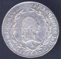 Ausztria 1812A 20Kr Ag II.Ferenc T:2/3+