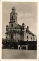 1941 Szamosújvár, Gherla; Örmény templom. Rácz István kiadása / Armenian church
