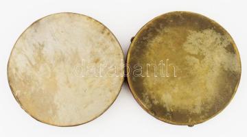 Hastánc dob pár, d: 18,5 cm