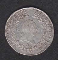 Ausztria 1815A 20Kr Ag II.Ferenc T:2/3