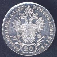 Ausztria 1817A 20Kr Ag II.Ferenc T:2/3+