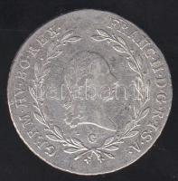 Ausztria/magyar verdejel 1803G 20Kr Ag II.Ferenc T:2/3