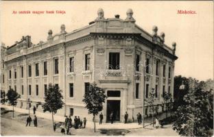 Miskolc, Osztrák-Magyar Bank fiókja Fodor Zoltán kiadása (EK)