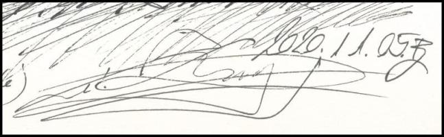 ZéKovács József (Zé Kovács Jozsef, 1951-): Harckocsi álcázás felsőfokon (karikatúra), 2020. Tus, tol...