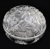 Ajka kristály bonbonniere. jelzett, hibátlan d: 12 cm