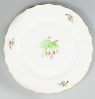 Herendi hecsedli mintás kínáló tál, kézzel festett, jelzett, hibátlan 26 cm