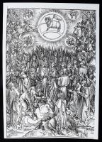 Dürer Apokalipszis. Bp., 1988, Képzőművészeti Kiadó. Nagy méretű, Dürer metszeteinek reprodukciót ta...