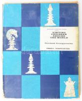 1969 Visiting Children around the World. Overhead Transparencies. Troll Associates, 12+13 (illusztrációk, műanyag lapokon) t. Kopott, sérült kiadói papírmappában.