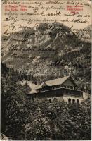 1915 Tátra, Magas-Tátra, Vysoké Tatry; Zerge szálloda. / Hotel Gemse (EK)
