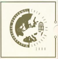 2000. 1Ft-100Ft (7xklf) forgalmi sor szettben + "200Ft Millenium" T:BU Adamo FO33