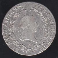 Ausztria/magyar verdejel 1805G 20Kr Ag II.Ferenc T:2/3