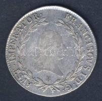 Ausztria/magyar verdejel 1808B 20Kr Ag II.Ferenc T:2/3