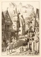 Baumbach, Rudolf.: Abenteuer und Schwänke alten Meistern nacherzählt. 5. Tsd. Leipzig, Liebeskind, 1...