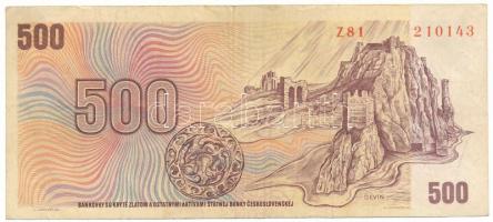 Csehszlovákia 1973. 500K "Z81 210143" T:F
Czechoslovakia 1973. 500 Korun "Z81 210143...