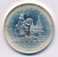 1994. 500Ft Ag "Integráció az Európai Unióba" kapszulában, tanúsítvánnyal T:BU ujjlenyomat...