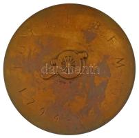Lengyelország DN "Jozef Bem (1794-1850)" kétoldalas bronz plakett, eredeti dobozában (68mm...