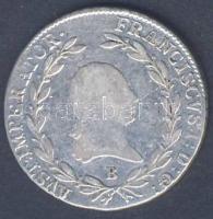 Ausztria/magyar verdejel 1815B 20Kr Ag II.Ferenc T:2/3