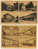 47 db RÉGI magyarországi város képeslap, vegyes minőségben / 47 pre-1945 Hungarian town postcards in...